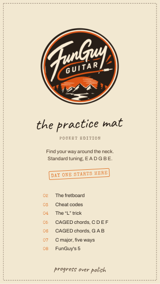 Cover of the Pocket Practice Mat
